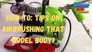 How To: Tips on Airbrushing a model body