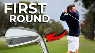 RESULTS: First Round playing TAKOMO 101T irons