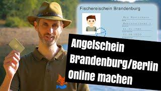 Angelschein Brandenburg Berlin online machen | 3 einfache Schritte