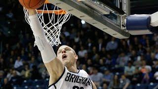 BYU's Nate Austin Has Key Blocks vs. Gonzaga | CampusInsiders