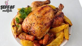 MÜKEMMEL KIZARMIŞ TAVUK TARİFİ NAR GİBİ KIZARMIŞ VE İÇİ SULU YUMUŞACIK Perfect Roast Chicken