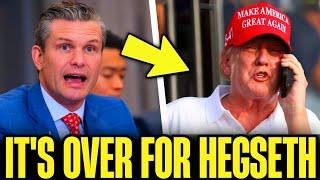 Trump DUMPS Hegseth As Scandal EXPLODES at the Worst Possible Moment!