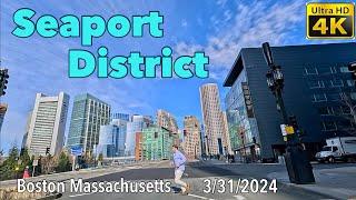 Seaport District Boston MA - Sunday March 31, 2024