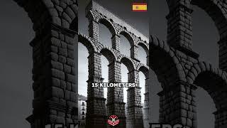 PART1: The Unsung Architectural Marvel of Spain: Aqueduct of Segovia #shorts #spain #history