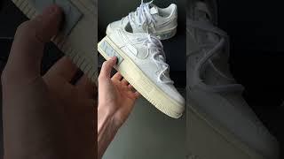 TURNING BORING AIR FORCE 1'S INTO OFF-WHITE FORCES