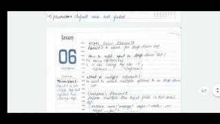 HTML Part - 01 | Hand Written Notes | Web Development