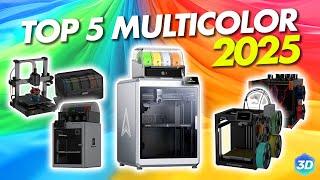 TOP 5 Best Multi-Color 3D Printers for You to Own in 2025