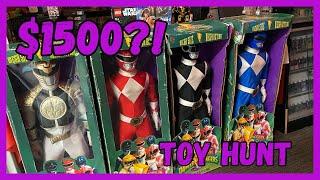 Toy hunt at Kadabracon | Rare Power Ranger figures and more!