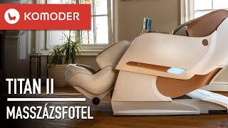 KOMODER TITAN II Masszázsfotel