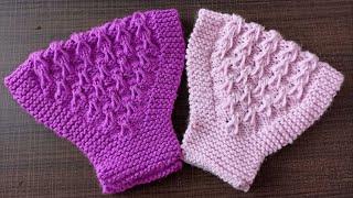 Knitting 3in1 HeadBand/ Earwarmer/Neck  warmer ,Mask  (written pattern in Description)