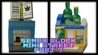 BUILDING SEMBO BLOCK MINI STREET || Lego alternative || SD601015 SD601016