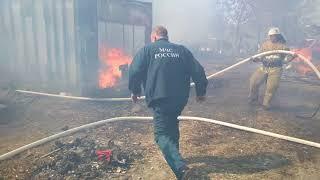 В станице #Гостагаевская #пожар.