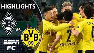 Jadon Sancho's winner lifts Borussia Dortmund to victory vs. Gladbach | ESPN FC DFB Pokal Highlights