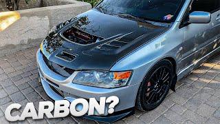 Lancer Evolution 9 Carbon Hood/Trunk Restoration