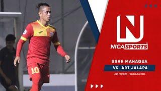  EN VIVO - Liga Primera  UNAN  ART Jalapa | Torneo Clausura 2025 - Jornada 10