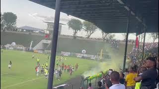 Coupe de France : ambiance après la victoire du Saint-Denis FC face à l'USSA Vertou