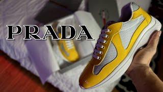 PRADA AMERICA'S CUP SNEAKER (Shoe Review + Try On)