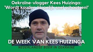 Oekraïne-vlogger Kees Huizinga: ‘Wordt al koud hier. Hopelijk schaatsen volgende maand!’