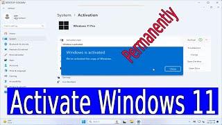 How To Activate Windows 11 Permanently | #Windows11 |