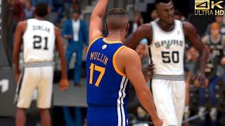 NBA 2K24 (PS5) All-Time Warriors vs. All-Time Spurs [4K ULTRA HD | GODLIKE QUALITY]