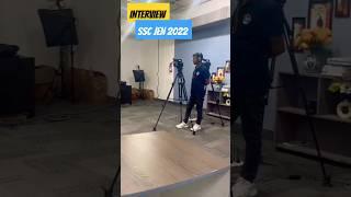 SSC JEN 2022 interview #ssccgl #sscje2023 #sscjen #interview #toppertalks #shorts #viral