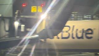 JET BLUE AIR LINES FLIGHT TO  DR. JAGAN  INC.  AIR PORT SOUTH America-