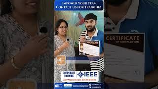 Excel 365 in Action | Arvind Raju’s Journey in IEEE Corporate Training | iTech Analytic Solutions