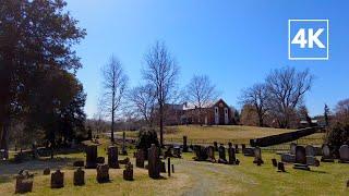 [4K] A Quiet Cemetery Walk | Wander This Way | Virtual Walk