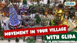 Beweging in je dorp met Glida - Movement in your Lemax Christmas village - MyVillage