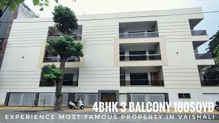 4BHK ULTRA LUXURY BUILDER FLOOR 180 SQYD NEAR MAX HOSPITAL   METRO  GZB| #trending #4bhk #luxury