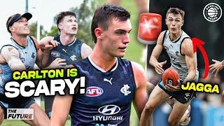 Patrick Cripps and Jagga Smith look SCARY GOOD! Carlton Intra-club Highlights