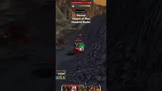 Warrior Hundred Blades FoW run