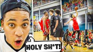 WE PLAYED KAI CENATS AAU TEAM & THINGS GOT HEATED!