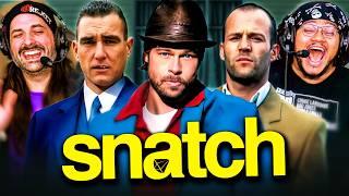 SNATCH (2000) MOVIE REACTION! First Time Watching!! Brad Pitt | Jason Statham | Guy Ritchie