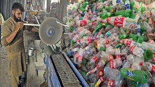 How They Recycle Tons of Used Plastic Bottles Converted Into PVC Pipes