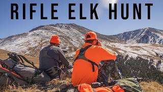 DIY Public Land Rifle Elk Hunt SUCCESS | Big Bull Down!