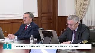 Kazakh government to draft 34 new bills in 2023 | Jibek Joly TV