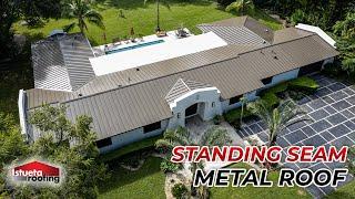 Standing Seam Metal Roof - Coral Gables, FL