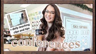 Vlog 10 // Parent Teacher Conferences! Resources, Teaching Clips, + more