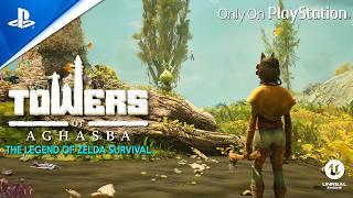 TOWERS OF AGHASBA Early Access Gameplay | PS5 EXCLUSIVE New Zelda with Unreal Engine 5 Graphics