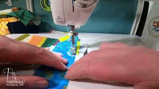 Crumb Pieced - AccuQuilt Go! Double Wedding Ring Full Tutorial