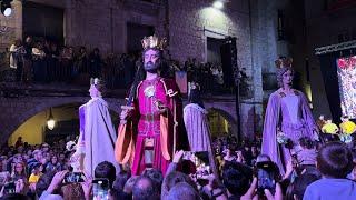 Ball dels Gegants de Girona · Inauguració de les Fires de Sant Narcís de Girona (25/10/2024)