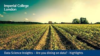 Data Science Insights – Are you dining on data? - highlights