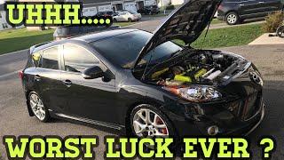 Fully Built Big Turbo MazdaSpeed 3 - What issues We’re Really Having!!! ‼️ RACECAR PROBLEMS ‼️