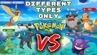 We Can't Catch Any Pokemon With The Same Typing... Then We FIGHT!!