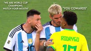 Lionel Messi vs. Brazil 2023 | HD 1080i | INSANE FIGHT 