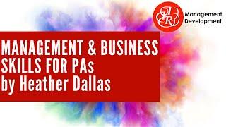 Management and Business Skills for PAs Training Course