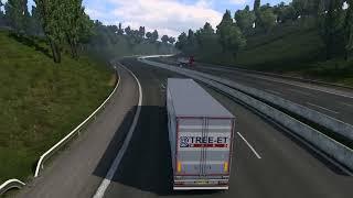 EURO TRUCK SIMULATOR 2 ️ SAWDUST PANNELS DELIVER FROM MANCHESTER(GB) ️CARLISLE (GB) 