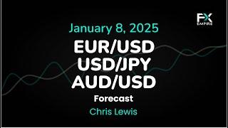 EUR/USD, USD/JPY, AUD/USD Price Forecast Today: Euro, Yen, Dollar Technical Analysis (January 08)