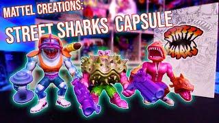 NEW STREET SHARKS - RIPSTER, KARKASS & CLAMBO REVIEW! by Mattel Creations